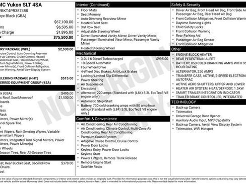 Certified 2023 GMC Yukon SLT w/ SLT Luxury Package AWD/4WD image 6