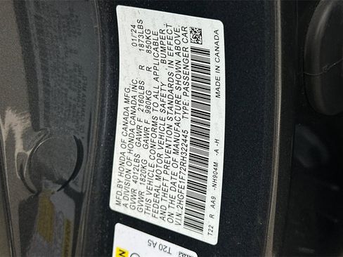 Certified 2024 Honda Civic EX image 32