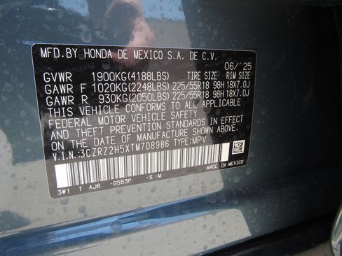 New 2026 Honda HR-V Sport image 23