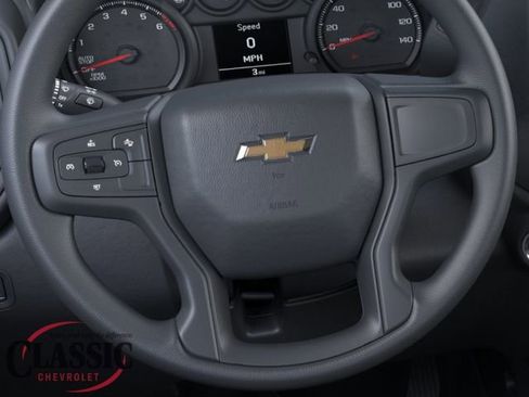 New 2026 Chevrolet Silverado 1500 Custom w/ Turbomax Blackout Package RWD image 21