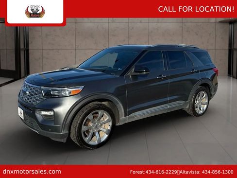 Used 2020 Ford Explorer Platinum w/ Premium Technology Package image 1