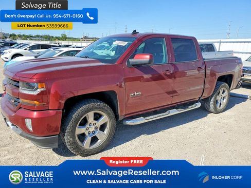 Used 2017 Chevrolet Silverado 1500 LT w/ Texas Edition AWD/4WD image 1