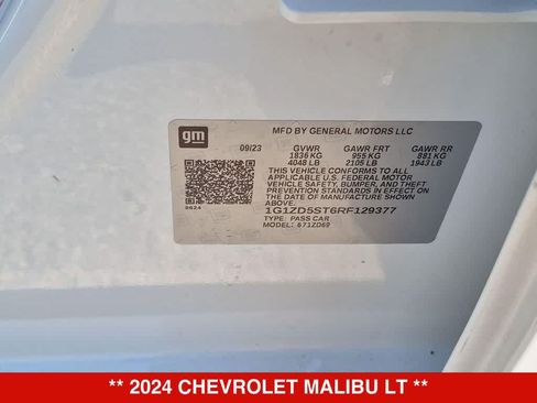 Used 2024 Chevrolet Malibu LT FWD image 33