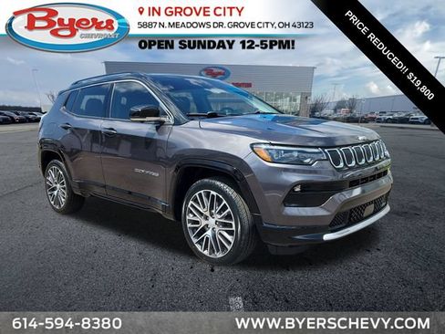 Used 2022 Jeep Compass Limited w/ Elite Group AWD/4WD image 1