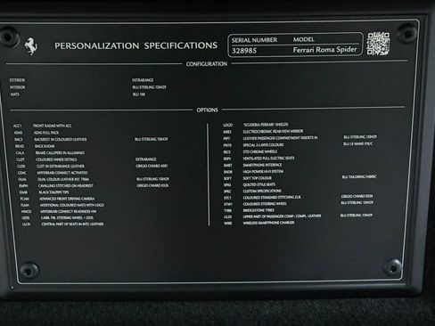 Certified 2026 Ferrari Roma Spider RWD image 35