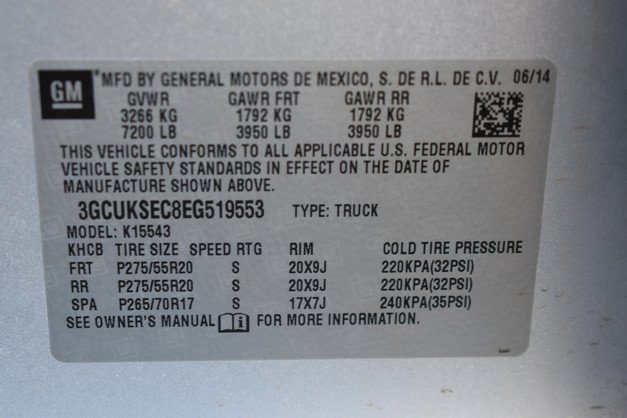 Used 2014 Chevrolet Silverado 1500 LTZ Z71 w/ LTZ Plus Package AWD/4WD image 33
