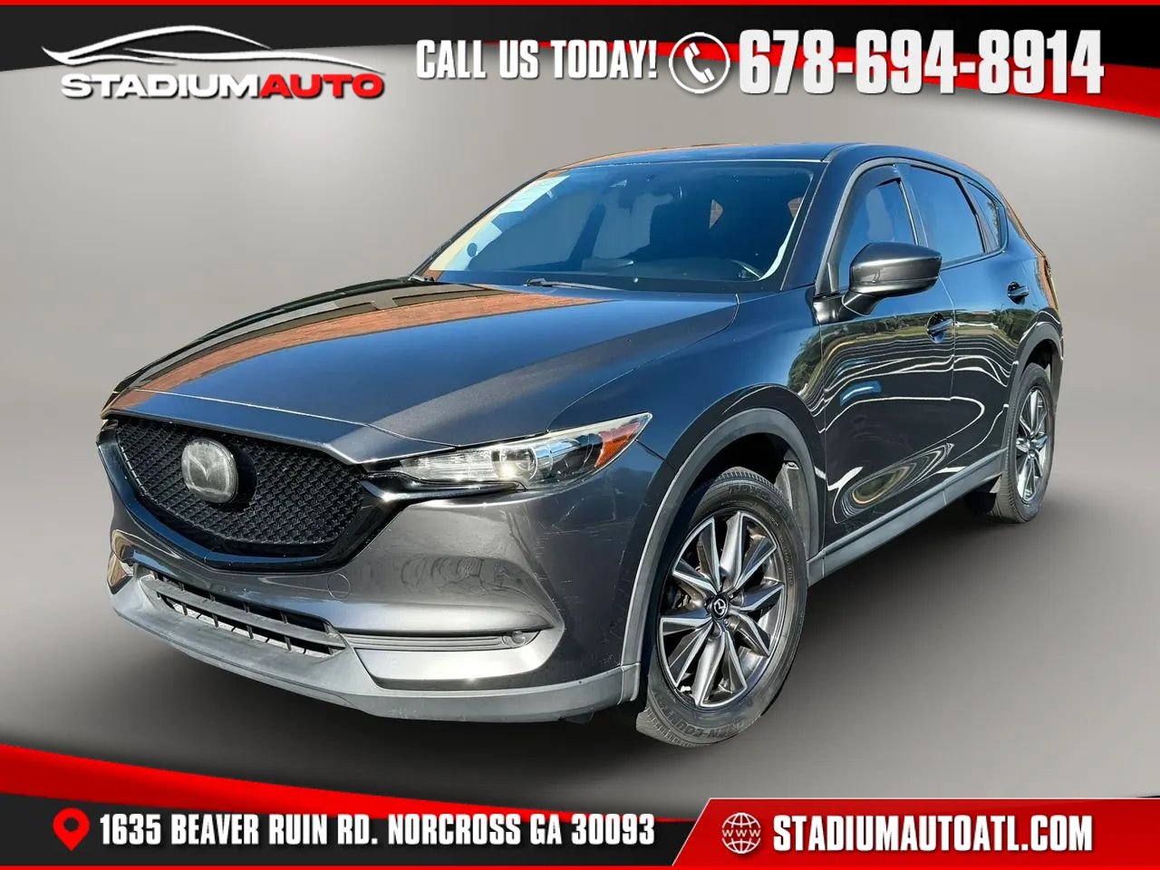 Used 2018 MAZDA CX-5 Touring w/ Preferred Equipment Package FWD image 1