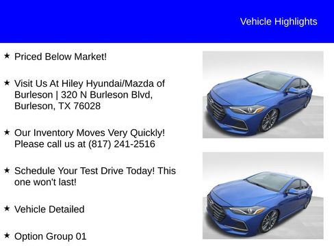 Used 2018 Hyundai Elantra Sport image 10