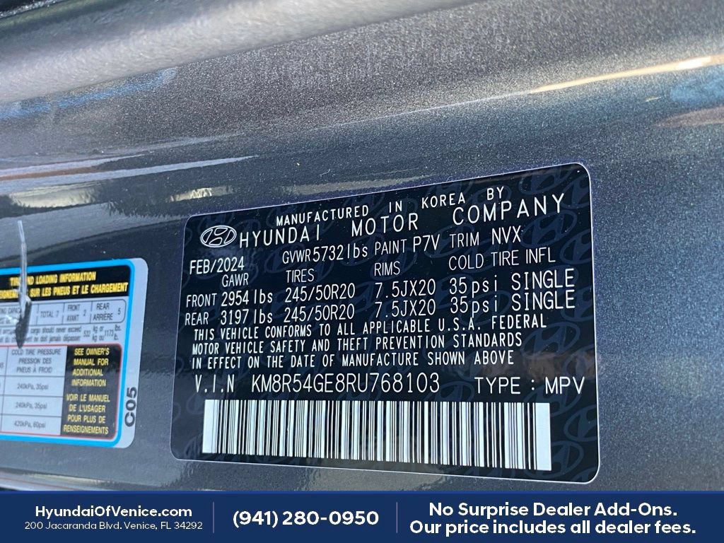 Certified 2024 Hyundai Palisade Limited FWD image 29