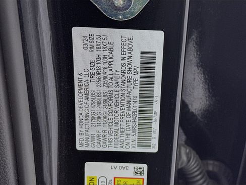 Certified 2024 Honda CR-V EX image 32