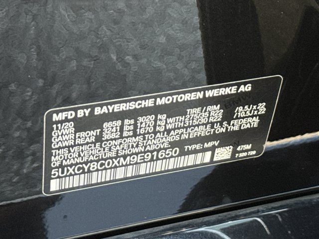 Used 2021 BMW X6 M50i w/ Premium Package AWD/4WD image 34