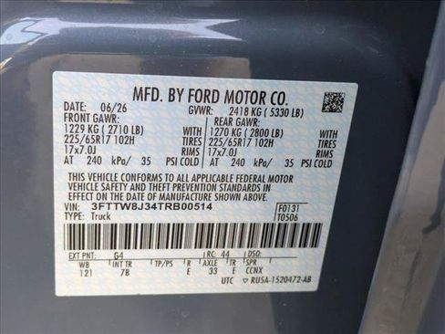 New 2026 Ford Maverick XLT w/ Equipment Group 301A AWD/4WD image 17