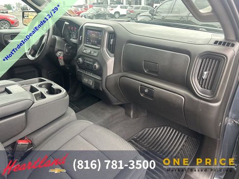 Used 2021 Chevrolet Silverado 1500 Custom Trail Boss w/ LPO, Dark Essentials Package image 41