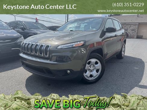 Used 2015 Jeep Cherokee Sport w/ Cold Weather Group AWD/4WD image 1