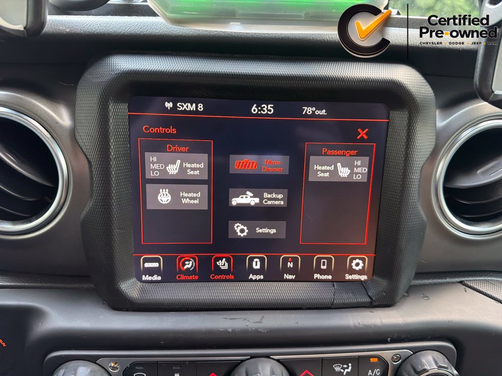 Certified 2023 Jeep Gladiator Rubicon w/ Cold Weather Group AWD/4WD image 85
