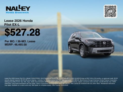 New 2026 Honda Pilot EX-L image 3