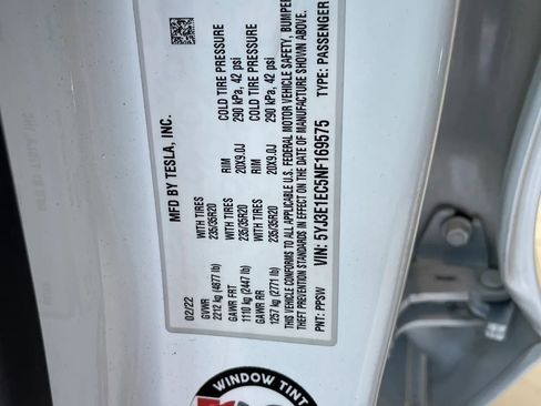 Used 2022 Tesla Model 3 Performance AWD/4WD image 21