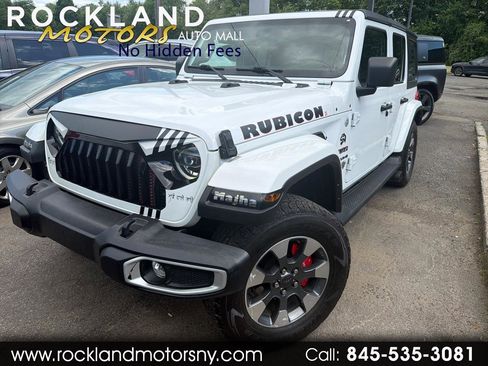 Used 2022 Jeep Wrangler Unlimited Sahara w/ LED Lighting Group AWD/4WD image 1