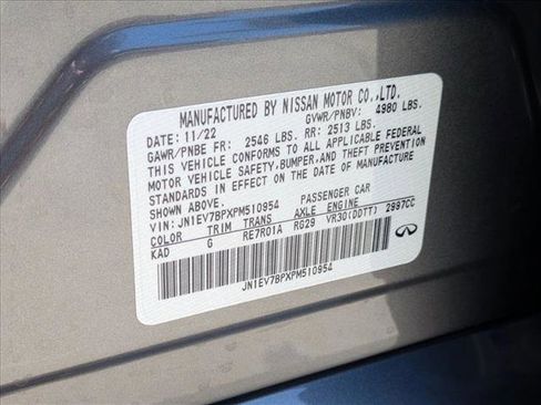 Used 2023 INFINITI Q50 Luxe w/ Cargo Package RWD image 25