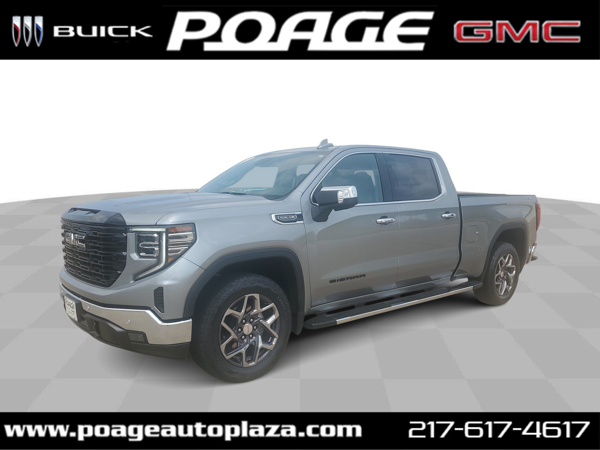 Used 2025 GMC Sierra 1500 SLT w/ SLT Premium Plus Package AWD/4WD image 1