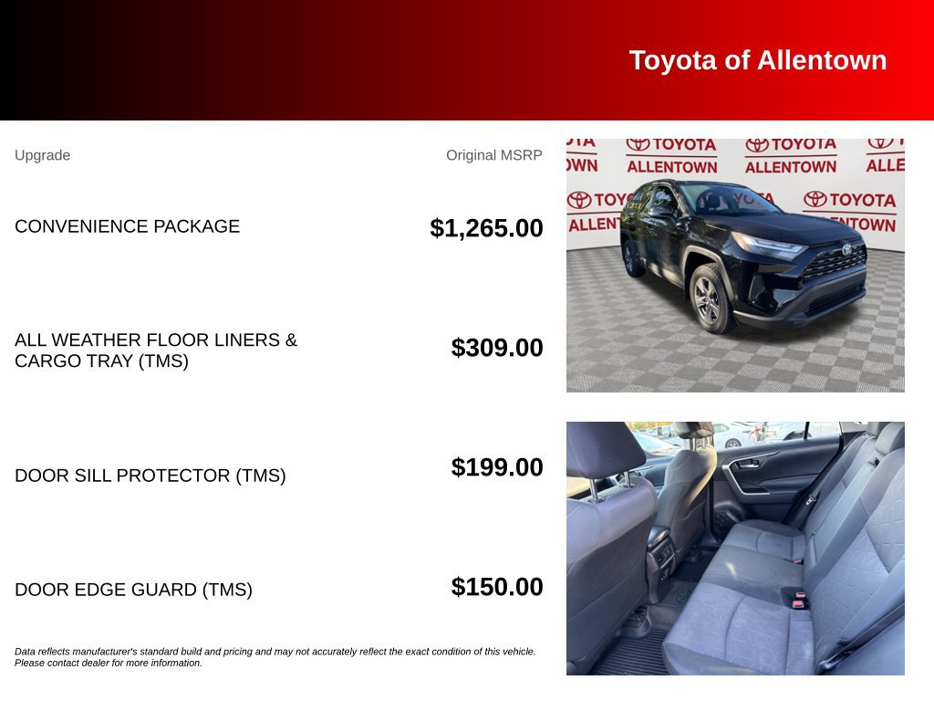 Used 2023 Toyota RAV4 XLE w/ Convenience Package AWD/4WD image 5