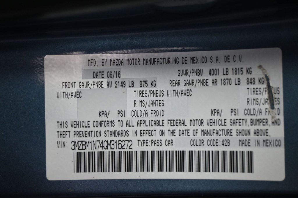 Used 2016 MAZDA MAZDA3 i Grand Touring FWD image 7