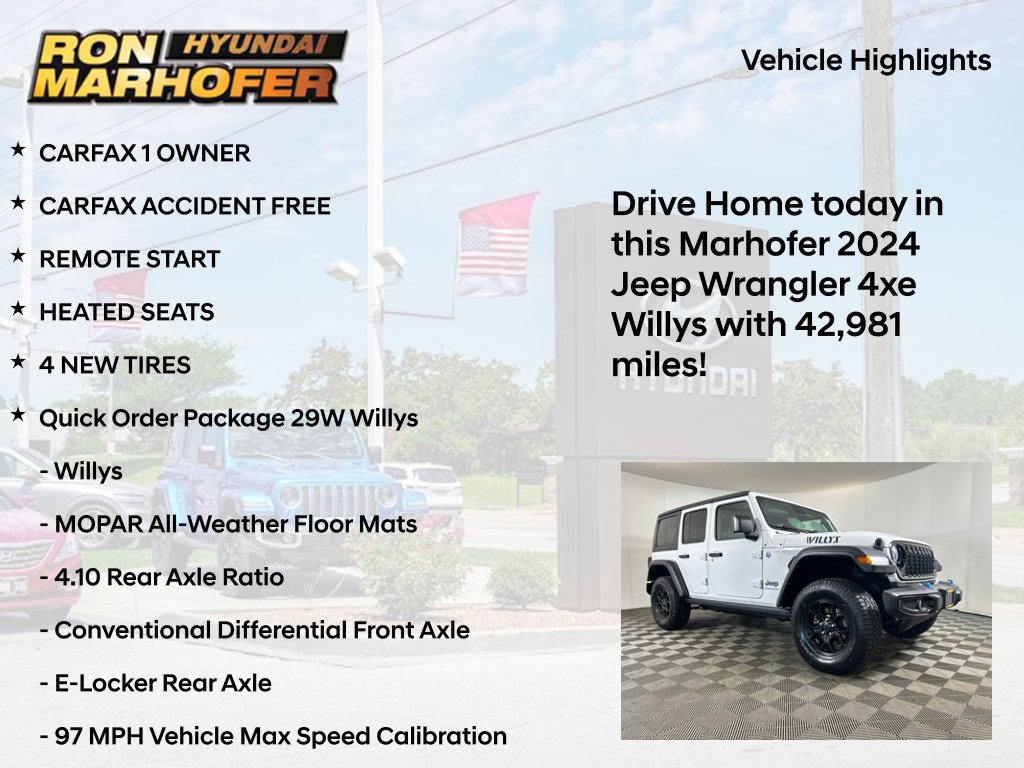 Used 2024 Jeep Wrangler Unlimited AWD/4WD image 15