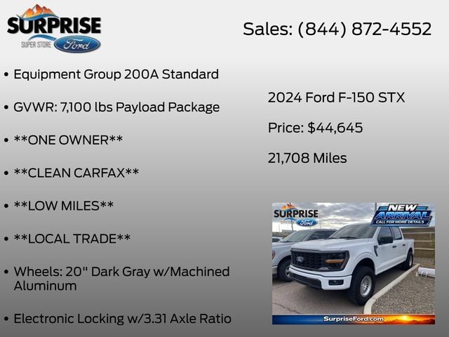 Used 2024 Ford F150 STX AWD/4WD image 7