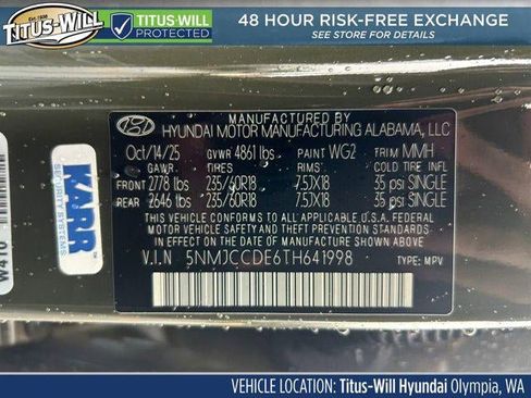 New 2026 Hyundai Tucson SEL AWD/4WD image 34