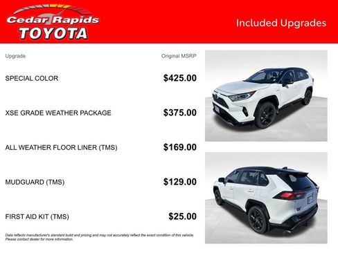 Certified 2021 Toyota RAV4 XSE w/ XSE Grade Weather Package image 7