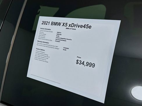 Used 2021 BMW X5 xDrive45e w/ Premium Package 3 image 12