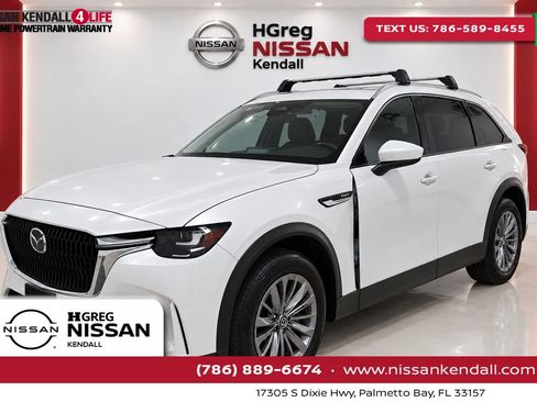 Used 2024 MAZDA CX-90 Plug-In Hybrid w/ Preferred AWD/4WD image 1