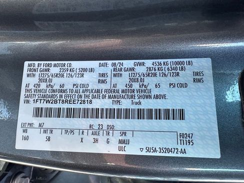 Certified 2024 Ford F250 Lariat w/ Chrome Package image 22