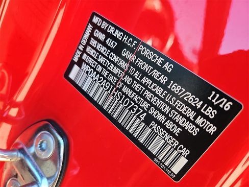 Certified 2017 Porsche 911 Carrera image 14