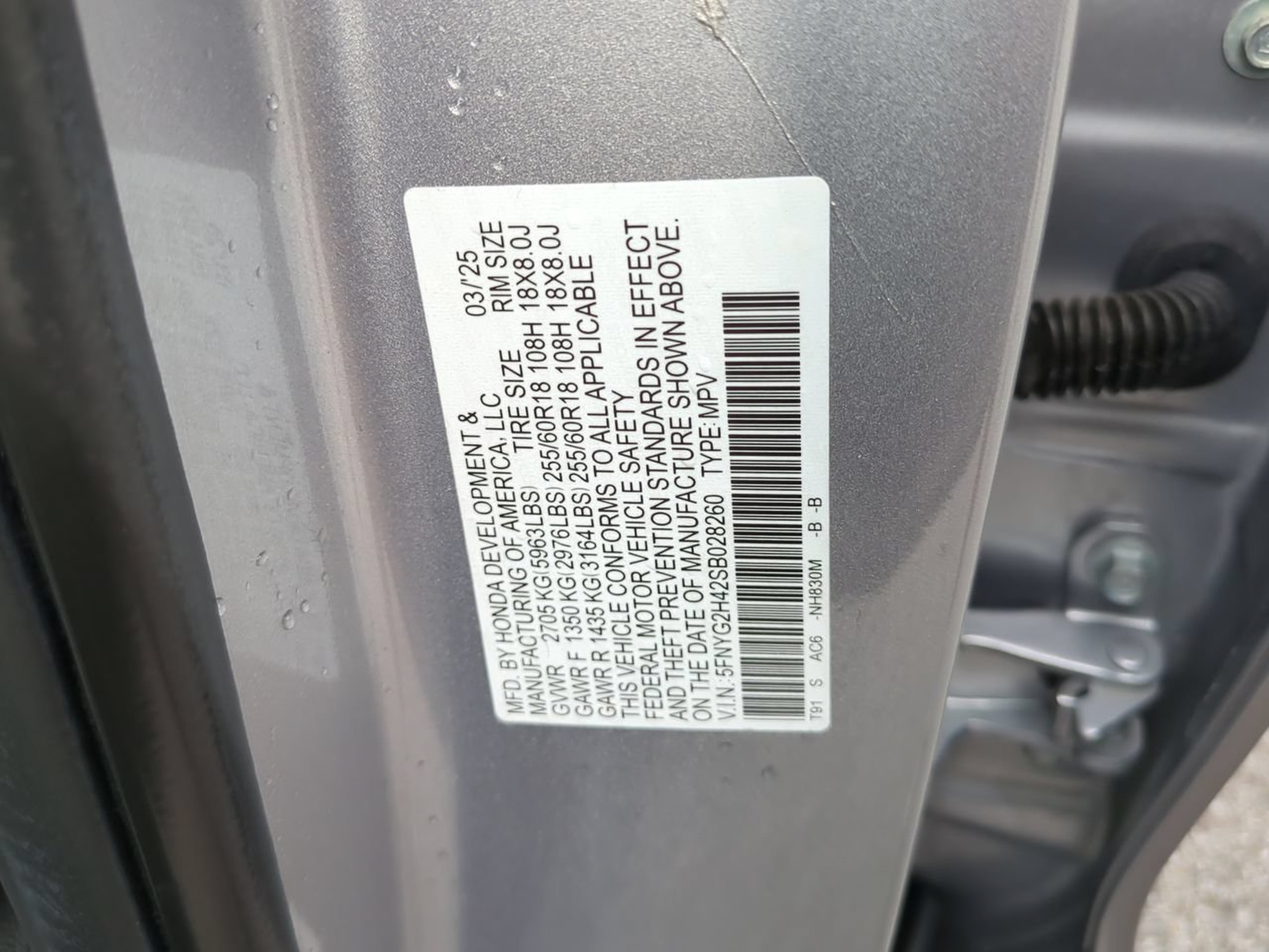 Certified 2025 Honda Pilot EX-L image 23