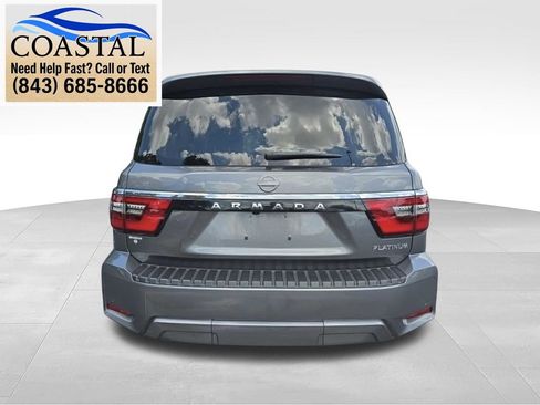 Used 2023 Nissan Armada Platinum w/ Captain's Chairs Package RWD image 9