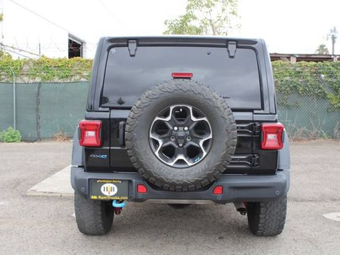 Used 2022 Jeep Wrangler Unlimited Rubicon 4xe w/ Steel Bumper Group AWD/4WD image 4