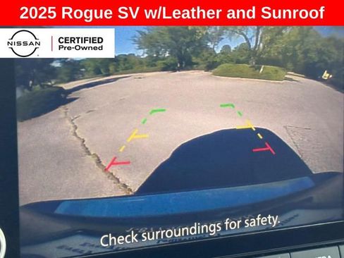 Certified 2025 Nissan Rogue SV w/ SV Premium Package FWD image 24