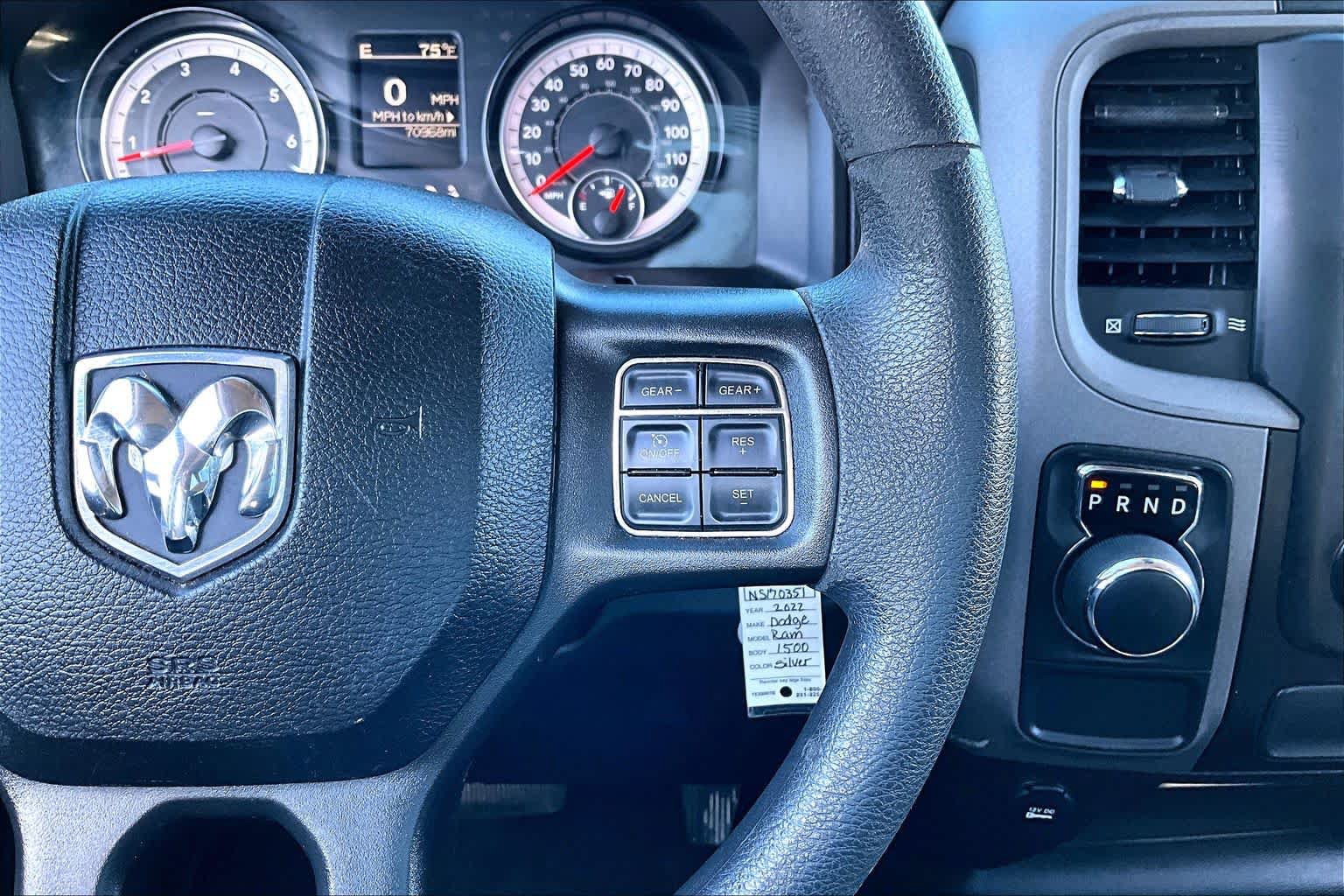 Used 2022 RAM 1500 Tradesman w/ Chrome Plus Package RWD image 25