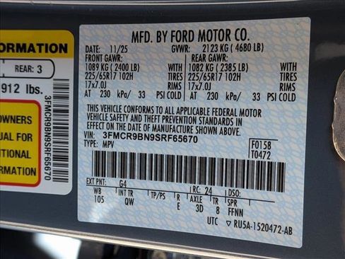 New 2025 Ford Bronco Sport Big Bend image 16