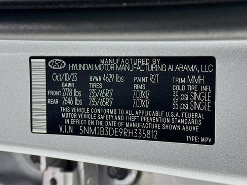 Certified 2024 Hyundai Tucson SEL FWD image 33