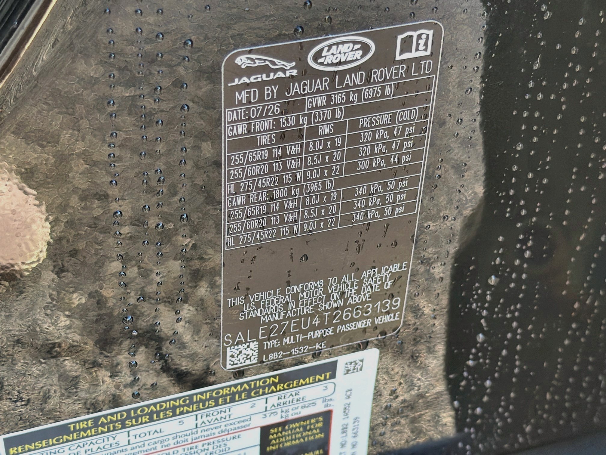 New 2026 Land Rover Defender 110 X-Dynamic SE AWD/4WD image 43