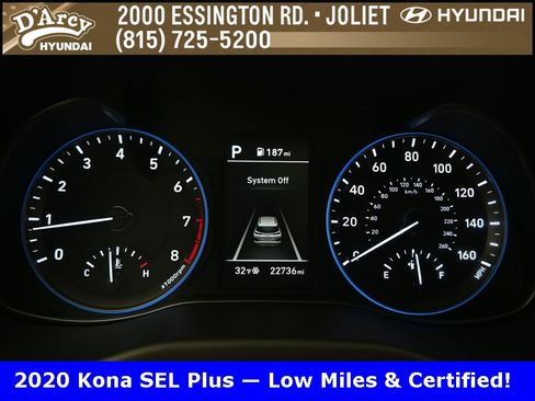Certified 2020 Hyundai Kona SEL Plus image 9
