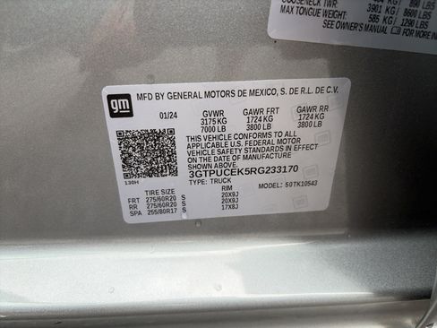 Used 2024 GMC Sierra 1500 Elevation AWD/4WD image 37