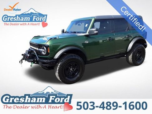 Certified 2024 Ford Bronco Wildtrak AWD/4WD image 1