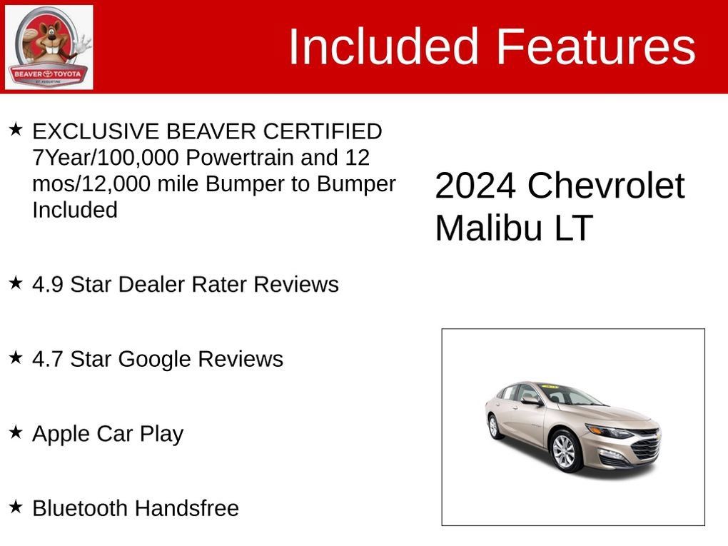 Used 2024 Chevrolet Malibu LT FWD image 4