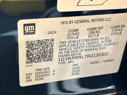 Certified 2024 Cadillac Lyriq Luxury w/ LPO, Floor Liner Package AWD/4WD image 29