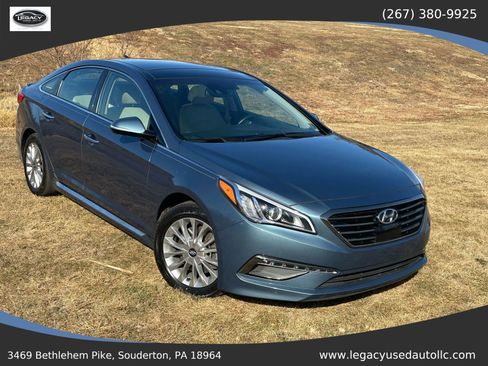 Used 2015 Hyundai Sonata Limited w/ Option Group 06 image 2