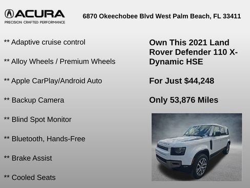 Used 2021 Land Rover Defender 110 X-Dynamic HSE image 6