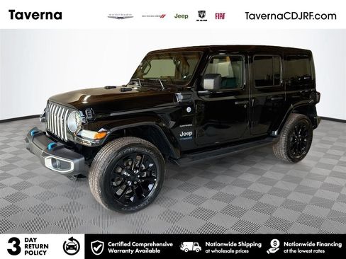 Used 2022 Jeep Wrangler Unlimited Sahara AWD/4WD image 1
